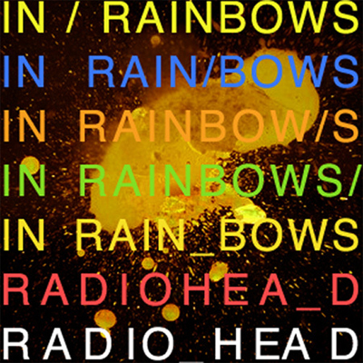 Foto de la tapa o portada del disco IN RAINBOWS de RADIOHEAD